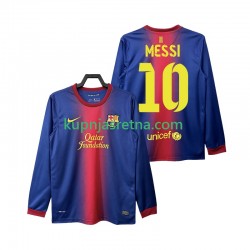 Muškarci Domaći Home Dresova FC Barcelona Lionel Messi 10 Retro 2012 2013 Dugim Rukavima