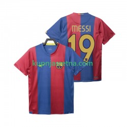Muškarci Domaći Home Dresova FC Barcelona Lionel Messi 19 Retro 2006 2007 Kratkih Rukava