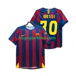 Muškarci Domaći Home Dresova FC Barcelona Lionel Messi 30 Retro Champions League 2005 2006 Kratkih Rukava
