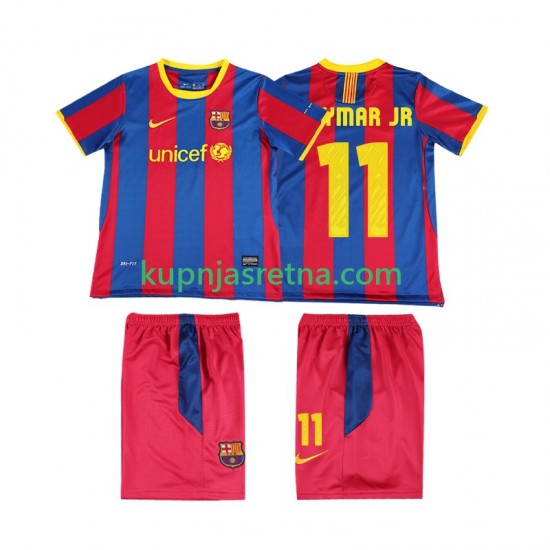 Dječja Domaći Home Dresova FC Barcelona Neymar JR 11 Retro 2010 2011 Kratkih Rukava