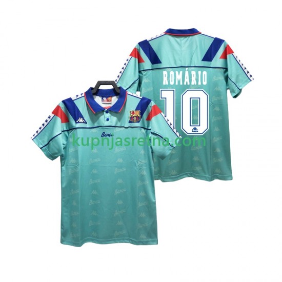 Muškarci Gostujući Away Dresova FC Barcelona OMARIO 10 Retro 1992 1995 Kratkih Rukava