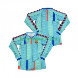 Muškarci Gostujući Away Dresova FC Barcelona Retro 1996 1997 Dugim Rukavima