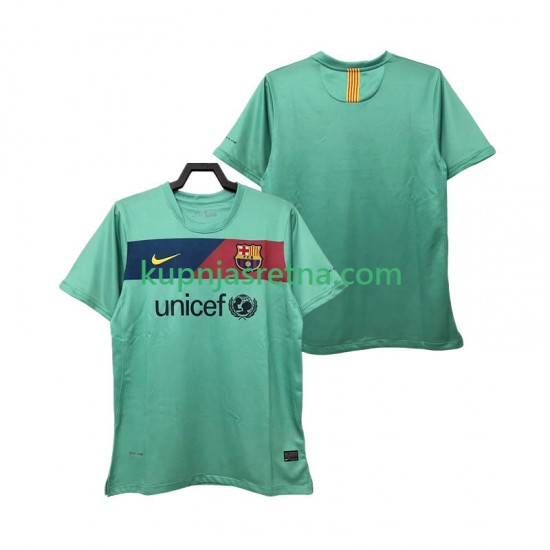 Muškarci Gostujući Away Dresova FC Barcelona Retro 2010 2011 Kratkih Rukava