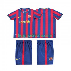 Dječja Domaći Home Dresova FC Barcelona Retro 2009 2010 Kratkih Rukava