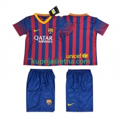 Dječja Domaći Home Dresova FC Barcelona Retro 2013 2014 Kratkih Rukava