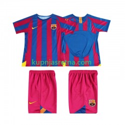 Dječja Domaći Home Dresova FC Barcelona Retro Champions League 2005 2006 Kratkih Rukava