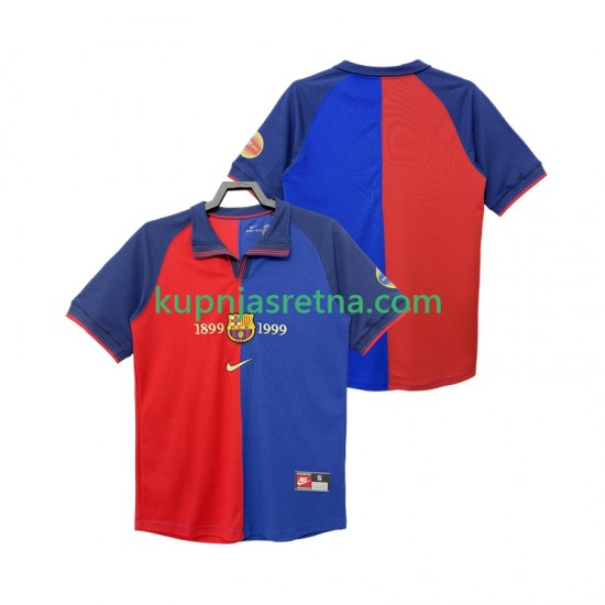 Muškarci Domaći Home Dresova FC Barcelona Retro 1990 2000 Kratkih Rukava