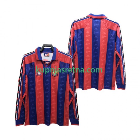 Muškarci Domaći Home Dresova FC Barcelona Retro 1996 1997 Dugim Rukavima