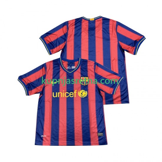 Muškarci Domaći Home Dresova FC Barcelona Retro 2009 2010 Kratkih Rukava