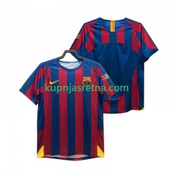 Muškarci Domaći Home Dresova FC Barcelona Retro Champions League 2005 2006 Kratkih Rukava