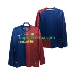 Muškarci Domaći Home Dresova FC Barcelona Retro Champions League 2008 2009 Dugim Rukavima