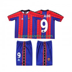 Dječja Domaći Home Dresova FC Barcelona Ronaldo 9 Retro 1997 1998 Kratkih Rukava