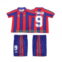Dječja Domaći Home Dresova FC Barcelona Ronaldo Retro 1996 1997 Kratkih Rukava