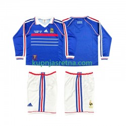Dječja Domaći Home Dresova Francuska Retro 1998 Dugim Rukavima