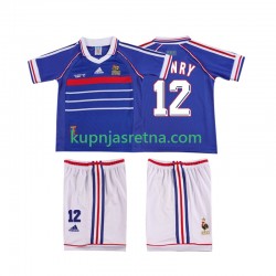 Dječja Domaći Home Dresova Francuska Henry 12 Retro 1998 Kratkih Rukava