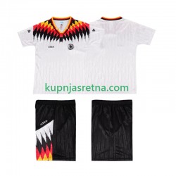 Dječja Domaći Home Dresova Njemačka Retro 1994 Kratkih Rukava Dječja Domaći Home Dresova Njemačka Retro 1994 Kratkih Rukava