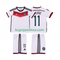 Dječja Domaći Home Dresova Njemačka KLOSE 11 Retro 2014 Kratkih Rukava Dječja Domaći Home Dresova Njemačka KLOSE 11 Retro 2014 Kratkih Rukava