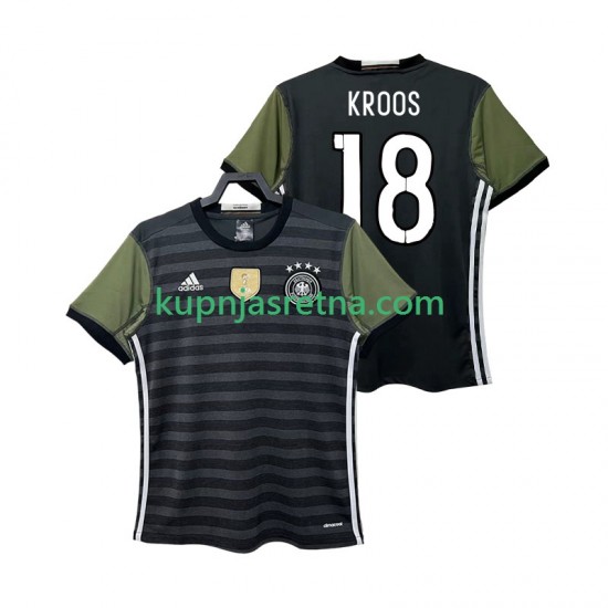Muškarci Gostujući Away Dresova Njemačka KROOS 18 Retro 2016 Kratkih Rukava