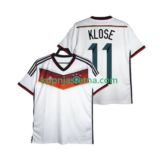 Muškarci Domaći Home Dresova Njemačka Klose 11 Retro 2014 Kratkih Rukava