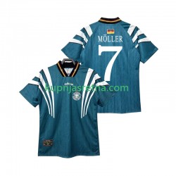Muškarci Gostujući Away Dresova Njemačka MOLLER 7 Retro 1996 Kratkih Rukava Muškarci Gostujući Away Dresova Njemačka MOLLER 7 Retro 1996 Kratkih Rukava