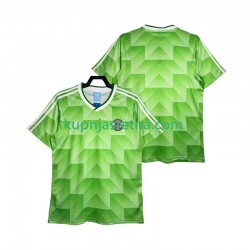Muškarci Gostujući Away Dresova Njemačka Retro 1990 Kratkih Rukava Muškarci Gostujući Away Dresova Njemačka Retro 1990 Kratkih Rukava