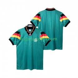 Muškarci Gostujući Away Dresova Njemačka Retro 1992 Kratkih Rukava Muškarci Gostujući Away Dresova Njemačka Retro 1992 Kratkih Rukava