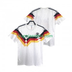 Muškarci Domaći Home Dresova Njemačka Retro 1990 Kratkih Rukava Muškarci Domaći Home Dresova Njemačka Retro 1990 Kratkih Rukava