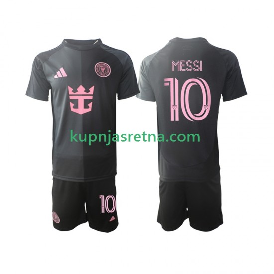 Dječja Gostujući Away Dresova Inter Miami Lionel Messi 10 2025 Kratkih Rukava