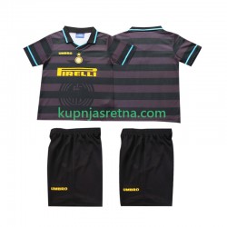 Dječja Treći Dresova Inter Milan Retro 1997 1998 Kratkih Rukava
