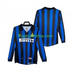 Muškarci Domaći Home Dresova Inter Milan Retro 1998 1999 Dugim Rukavima