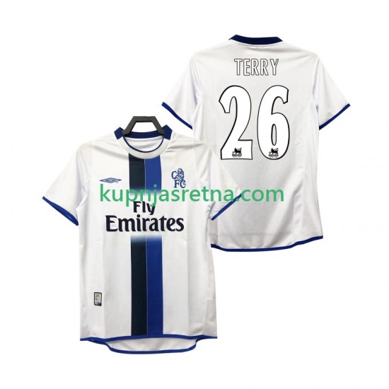 Muškarci Gostujući Away Dresova Inter Milan TERRY 26 Retro 2003 2004 Kratkih Rukava