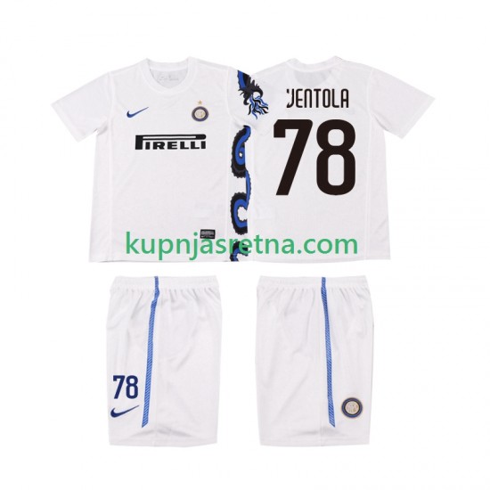 Dječja Gostujući Away Dresova Inter Milan VENTOLA 78 Retro 2010 2011 Kratkih Rukava