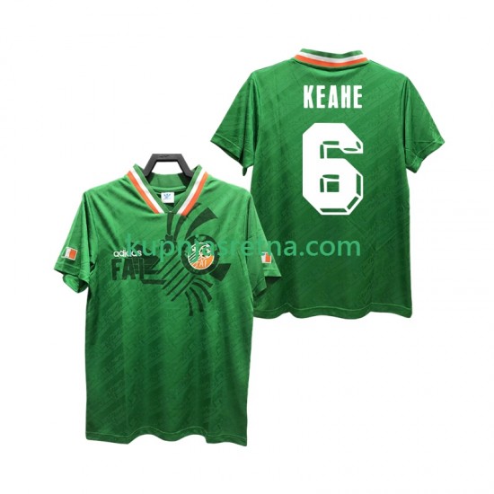 Muškarci Domaći Home Dresova Irska KEAHE 6 Retro 1994 Kratkih Rukava