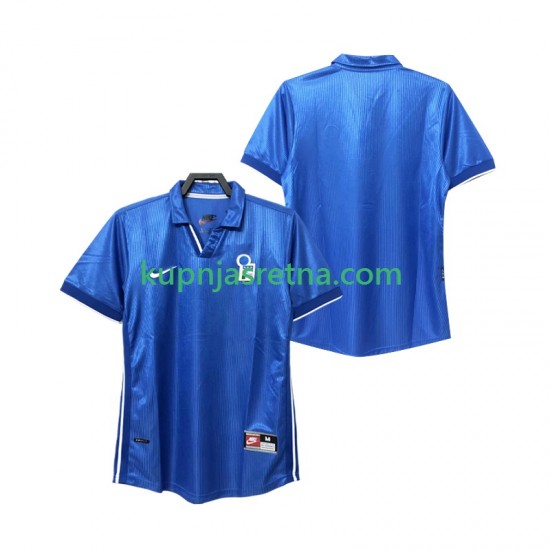 Muškarci Domaći Home Dresova Italija Retro 1998 Kratkih Rukava