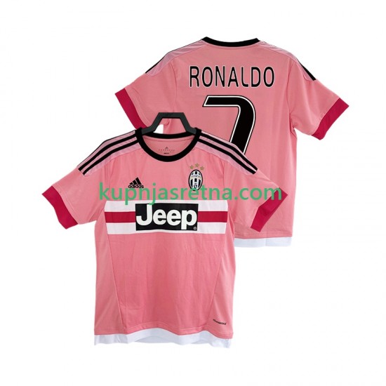Muškarci Gostujući Away Dresova Juventus Cristiano Ronaldo 7 Retro 2016 2017 Kratkih Rukava
