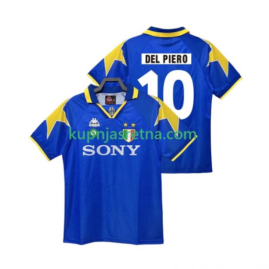 Muškarci Gostujući Away Dresova Juventus DEL PIERO 10 Retro 1995 1996 Kratkih Rukava
