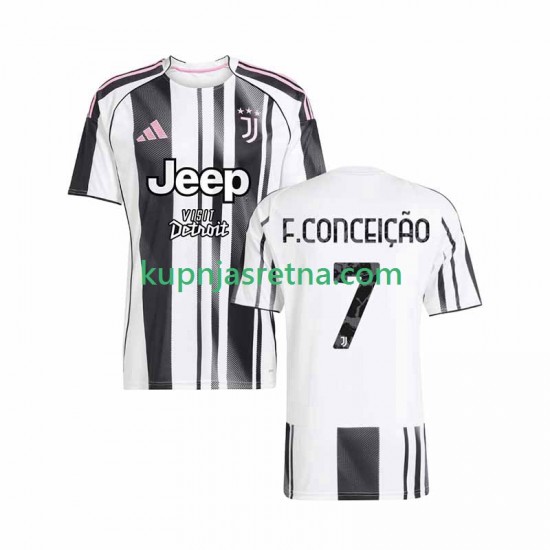 Muškarci Domaći Home Dresova Juventus Francisco Conceicao 7 2025-2026 Kratkih Rukava