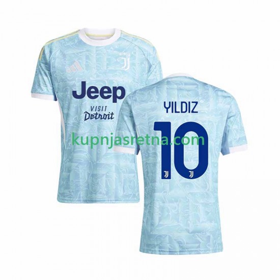 Muškarci Gostujući Away Dresova Juventus Kenan Yildiz 10 2025-2026 Kratkih Rukava