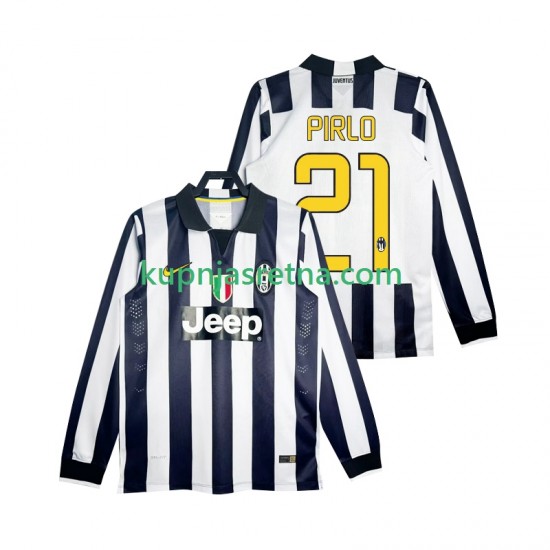 Muškarci Domaći Home Dresova Juventus Pirlo 21 Retro 2014 2015 Dugim Rukavima