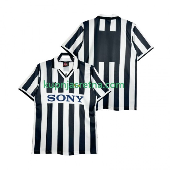 Muškarci Domaći Home Dresova Juventus Retro 1995 1996 Kratkih Rukava