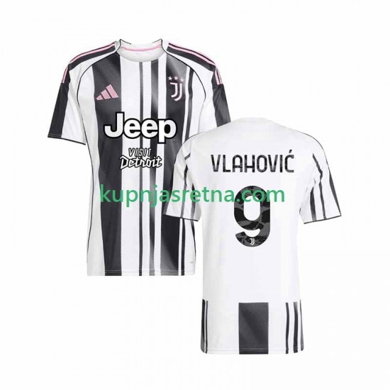 Muškarci Domaći Home Dresova Juventus Vlahovic 9 2025-2026 Kratkih Rukava