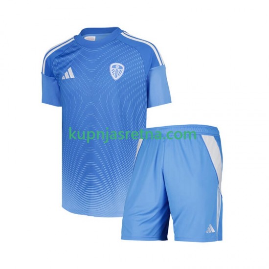 Dječja Domaći Home Golmanski Dresova Leeds United 2025-2026 Kratkih Rukava