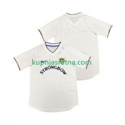 Muškarci Domaći Home Dresova Leeds United Retro 2000 2001 Kratkih Rukava