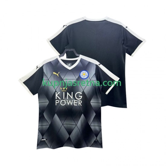 Muškarci Gostujući Away Dresova Leicester City Retro 2014 2015 Kratkih Rukava