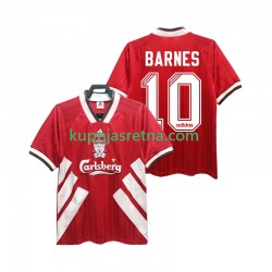 Muškarci Domaći Home Dresova Liverpool BARNES 10 Retro 1993 1995 Kratkih Rukava