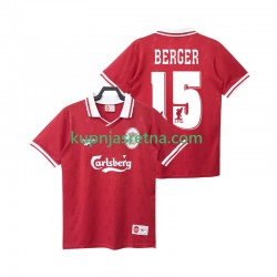 Muškarci Domaći Home Dresova Liverpool BERGER 15 Retro 1996 1998 Kratkih Rukava