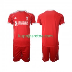 Dječja Domaći Home Dresova Liverpool 2025-2026 Kratkih Rukava