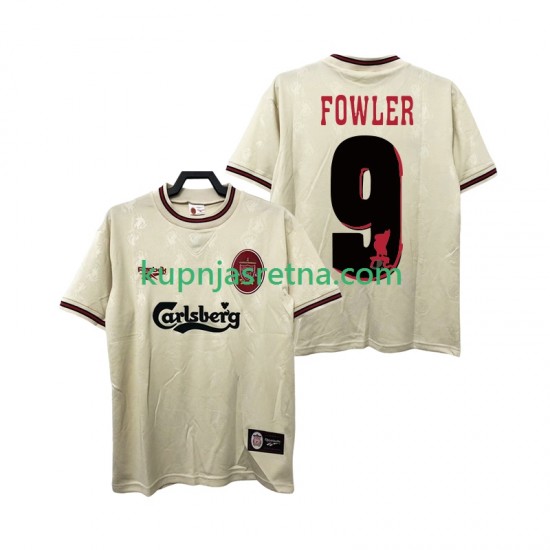 Muškarci Gostujući Away Dresova Liverpool FOWLER 9 Retro 1996 1997 Kratkih Rukava