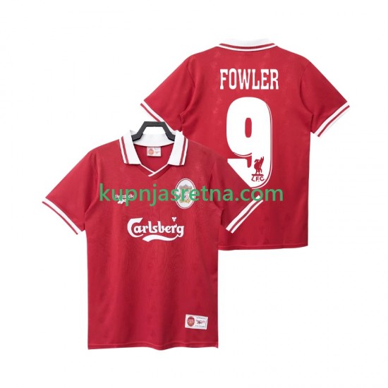 Muškarci Domaći Home Dresova Liverpool FOWLER 9 Retro 1996 1998 Kratkih Rukava