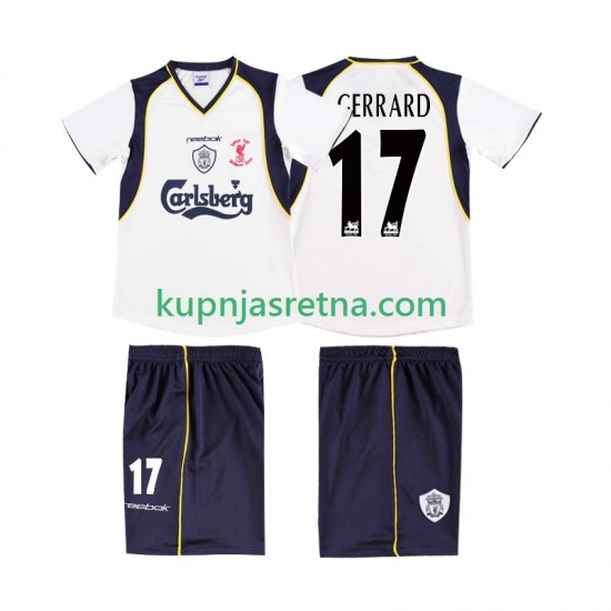 Muškarci Gostujući Away Dresova Liverpool GERRARD 17 Retro LWP 2001 2002 Kratkih Rukava